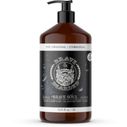 Beard Shampoo and Body Wash by Brave & Bearded - 1L with Pump
