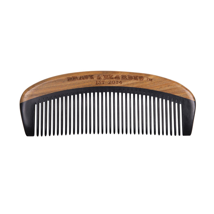 Bakelite comb made of sandalwood and bakelite, bakelite comb, sandalwood comb, beard comb, comb, wood comb, hair comb, small comb, big comb, pocket comb